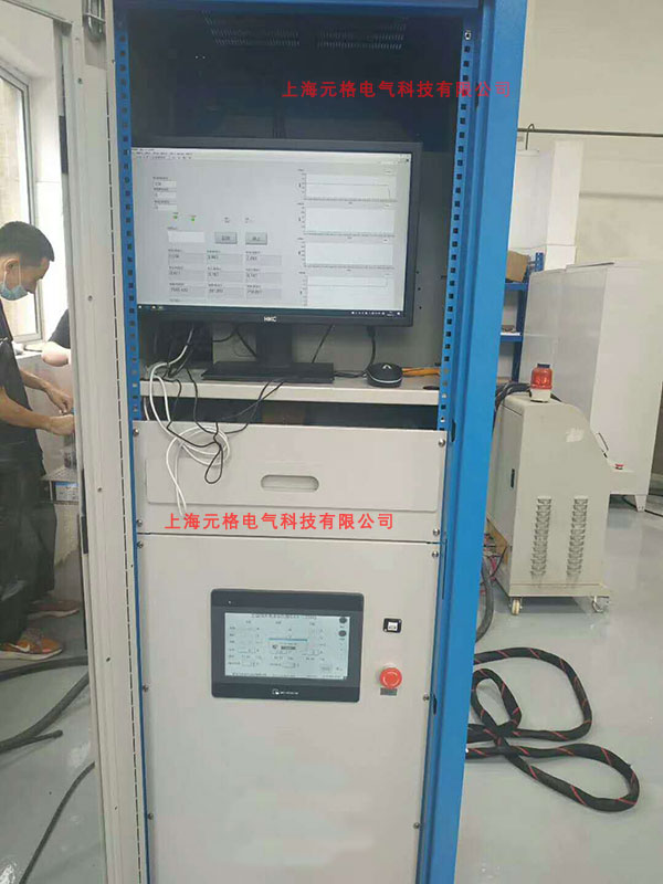 地鐵高鐵碳化塊溫升大電流發(fā)生器電阻檢測現(xiàn)場案例